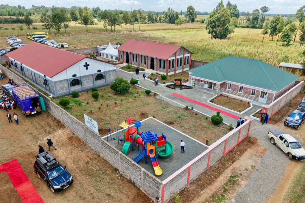 Racheal Ruto unveils Kiambaa church rebuilt after 2007 violence - PHOTOS Racheal ruto, the wife of president william ruto launches the rebuilt kiambaa church that burnt in 2007 pev. Photo/https://web. Facebook. Com/mamarachelrutoke