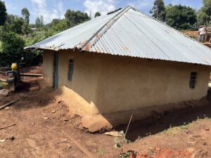 Inside Mercy Makini's parent's house. Photo/Screengrab by Mushene